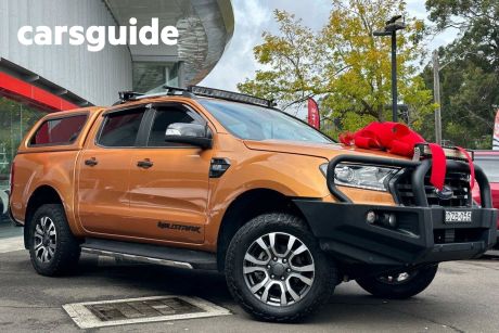 Black 2018 Ford Ranger Dual Cab Utility FX4 Special Edition