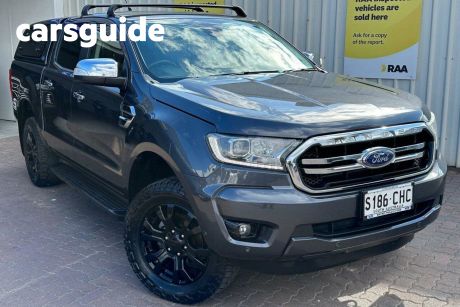 Grey 2020 Ford Ranger Double Cab Pick Up XLT 2.0 (4X4)