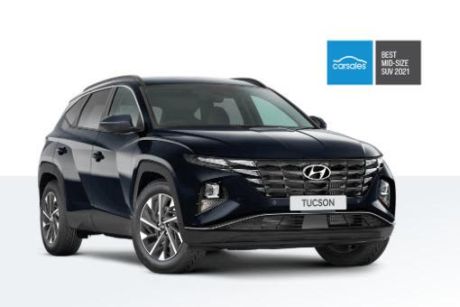Blue 2024 Hyundai Tucson Wagon Elite (awd)