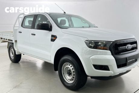White 2017 Ford Ranger Crew Cab Chassis XL 2.2 HI-Rider (4X2)