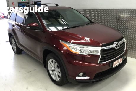 Red 2014 Toyota Kluger Wagon GX (4X4)