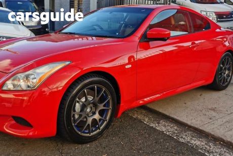Red 2008 Nissan Skyline Coupe 370GT Type SP