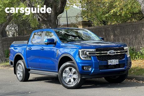 Blue 2024 Ford Ranger Double Cab Pick Up XLT 2.0 (4X4)