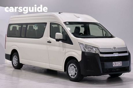 White 2022 Toyota HiAce Commercial Commuter