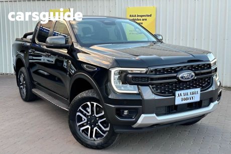 Black 2023 Ford Ranger Double Cab Pick Up Sport 2.0 (4X4)