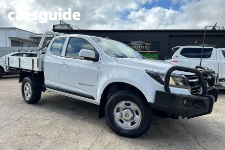 White 2016 Holden Colorado Space Cab Chassis LS (4X4)