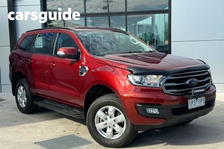 Red 2018 Ford Everest Wagon Ambiente (rwd 5 Seat)