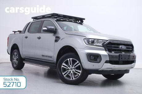 Silver 2020 Ford Ranger Double Cab Pick Up Wildtrak 2.0 (4X4)