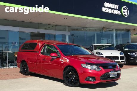 Red 2012 Ford Falcon Utility XR6