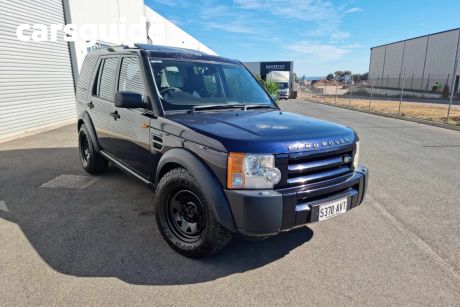 Blue 2006 Land Rover Discovery 3 Wagon S