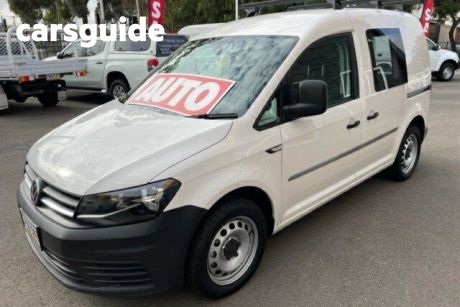 White 2019 Volkswagen Caddy Van Maxi TSI220