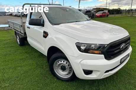 White 2020 Ford Ranger Cab Chassis XL 2.2 LOW Rider (4X2)