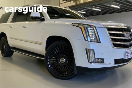 White 2016 Cadillac Escalade Wagon ESV