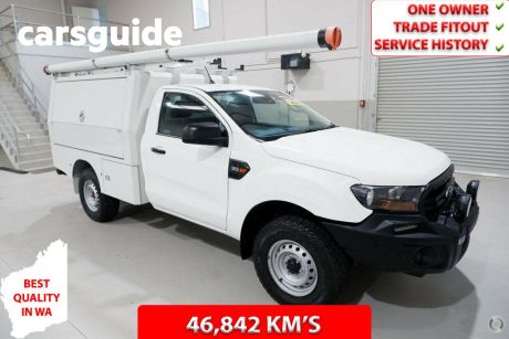 White 2020 Ford Ranger Cab Chassis XL 3.2 (4X4)