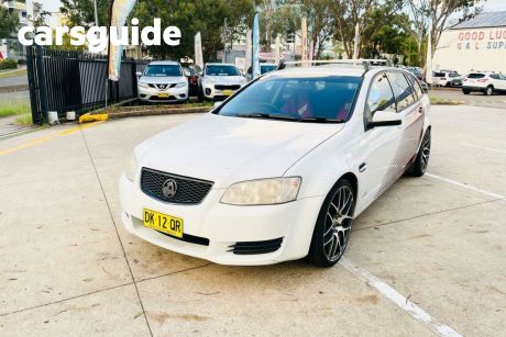 White 2011 Holden Commodore Wagon Omega VE Automatic