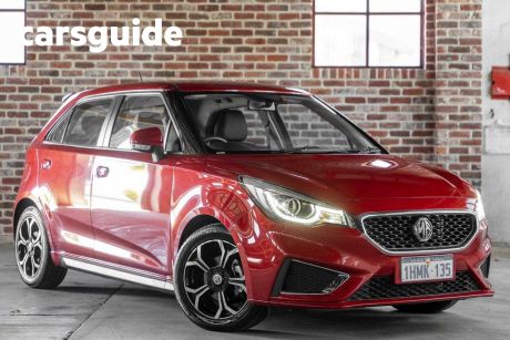 Red 2021 MG MG3 Auto Hatchback Excite (with Navigation)