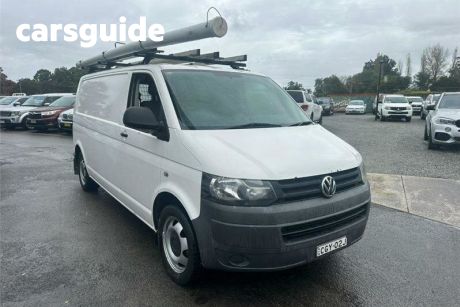 White 2012 Volkswagen Transporter Dual Cab Chassis TDI 400 LWB