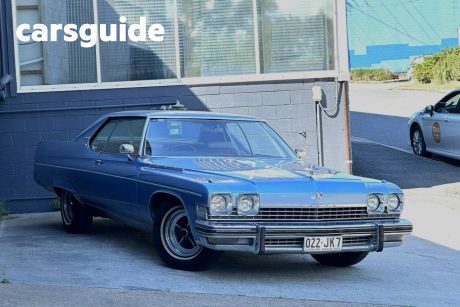 Blue 1974 Buick Electra Coupe