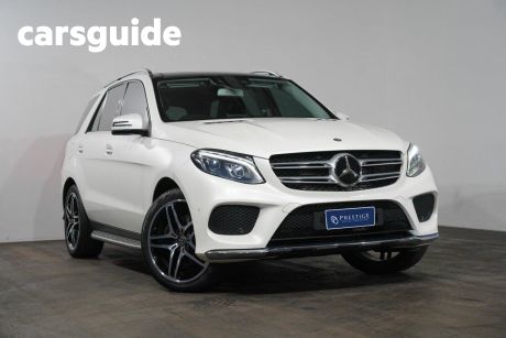 White 2016 Mercedes-Benz GLE350 Coupe D 4Matic
