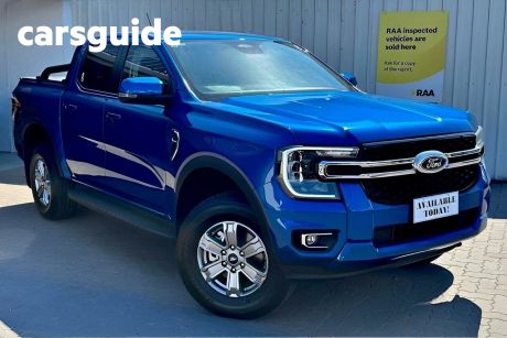 Blue 2023 Ford Ranger Double Cab Pick Up XLT 2.0 (4X4)
