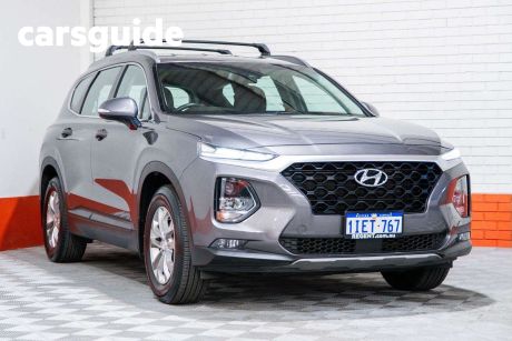 Grey 2019 Hyundai Santa FE Wagon Active (awd)