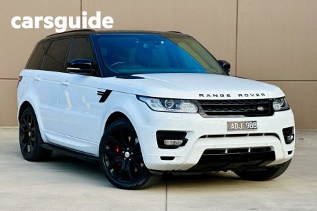 White 2015 Land Rover Range Rover Sport Wagon SPORT 3.0 SDV6 HSE LW MY15 DTV6 3.0L 8SP AUTOMATIC 4D WAGON