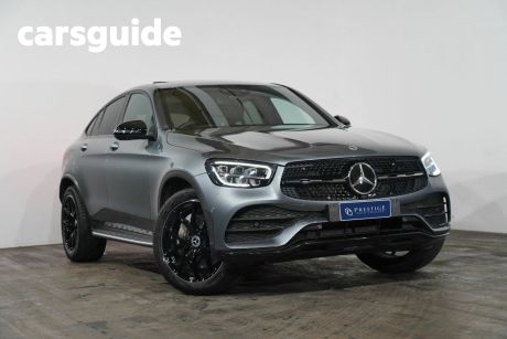 Grey 2022 Mercedes-Benz GLC Coupe 300 4Matic