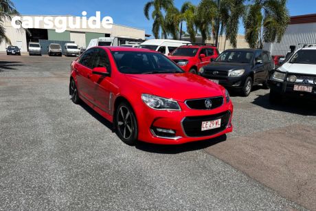 Red 2017 Holden Commodore Sedan SV6