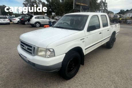 White 2006 Ford Courier Crew Cab Pickup XL (4X4)