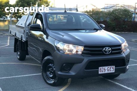 Grey 2019 Toyota Hilux Cab Chassis Workmate
