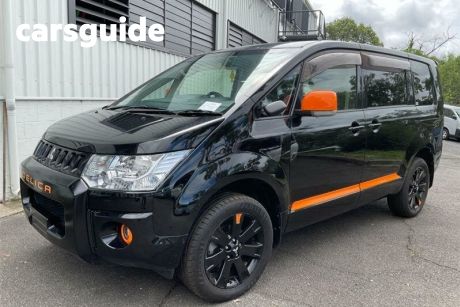 Black 2018 Mitsubishi Delica OtherCar ACTIVE GEAR, 4WD DIESEL, HEATED SEATS