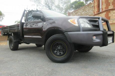 Red 2005 Toyota Hilux Cab Chassis SR (4X4)