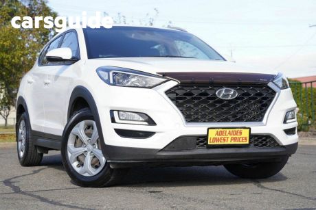 White 2018 Hyundai Tucson Wagon GO Crdi (awd)