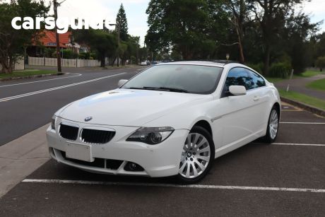 White 2005 BMW 6 Coupe
