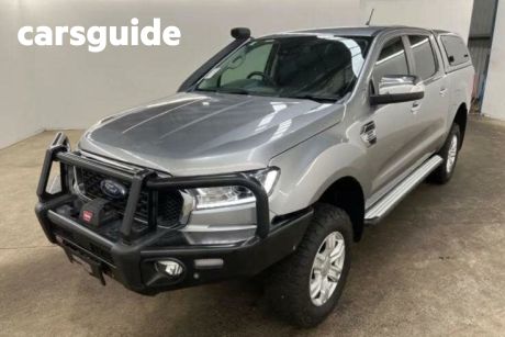 Grey 2020 Ford Ranger Double Cab Pick Up XLT 2.0 (4X4)