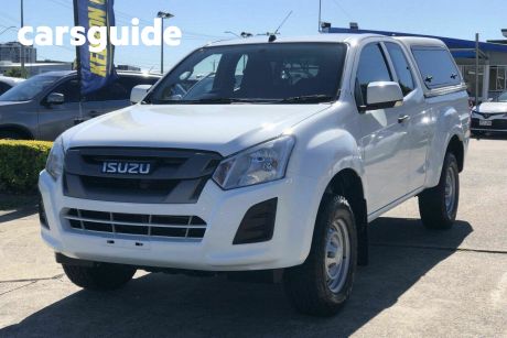 White 2017 Isuzu D-MAX Space Cab Utility SX HI-Ride (4X2)