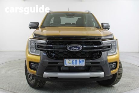 Yellow 2024 Ford Ranger Double Cab Pick Up Wildtrak 3.0 (4X4)