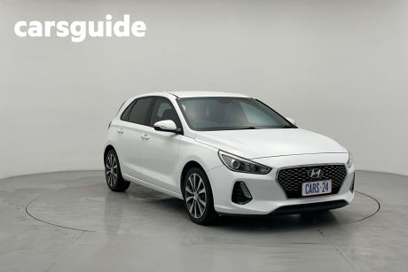 White 2017 Hyundai I30 Hatchback Elite