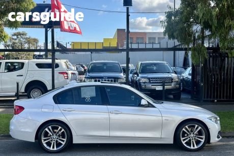 White 2017 BMW 320D Sedan Sport Line