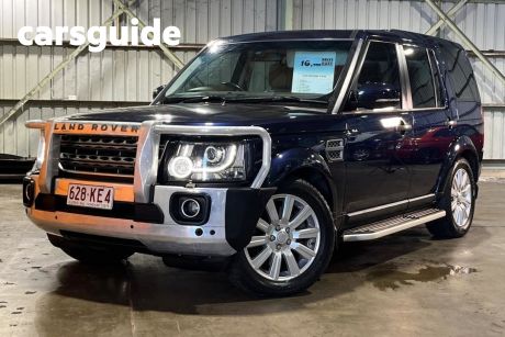 Blue 2015 Land Rover Discovery 4 Wagon 3.0 TDV6
