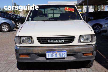 White 1992 Holden Rodeo Cab Chassis DLX
