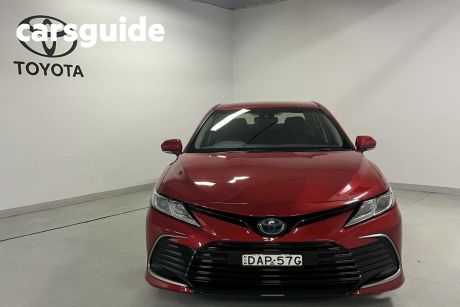 Red 2021 Toyota Camry OtherCar Hybrid