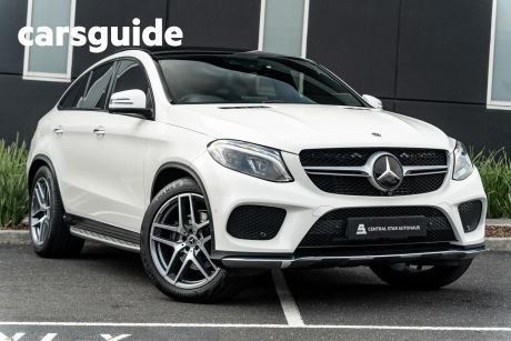 White 2019 Mercedes-Benz GLE350 Coupe D 4Matic