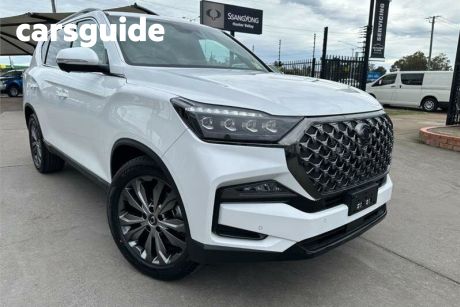 White 2024 Ssangyong Rexton Wagon Ultimate Sport Pack (4WD)