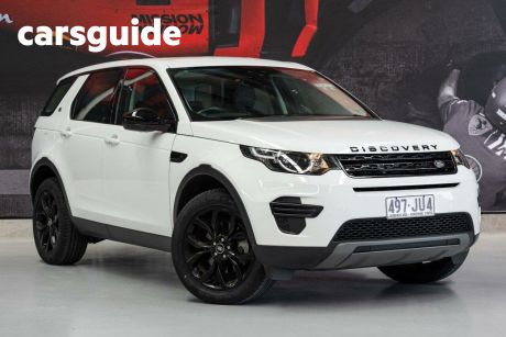 White 2019 Land Rover Discovery Sport Wagon TD4 (110KW) SE AWD