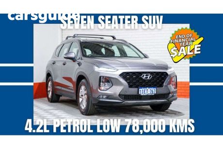 Grey 2019 Hyundai Santa FE Wagon Active (awd)