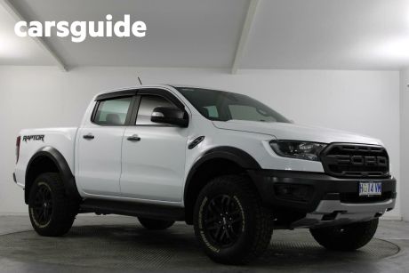 White 2018 Ford Ranger Double Cab Pick Up Raptor 2.0 (4X4)