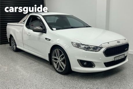 White 2015 Ford Falcon Utility XR6T