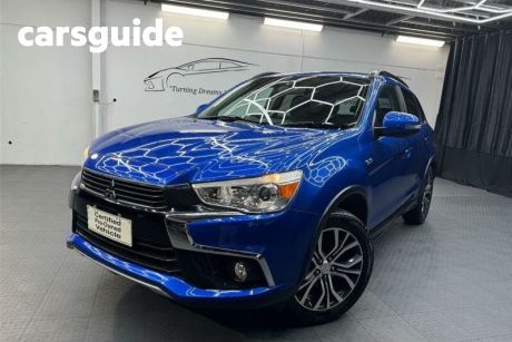 Blue 2017 Mitsubishi ASX Wagon LS (2WD)