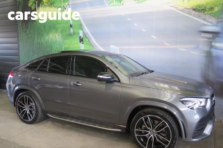 Grey 2021 Mercedes-Benz GLE Coupe 450 4Matic (hybrid)